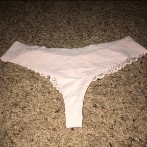 Baby pink thong